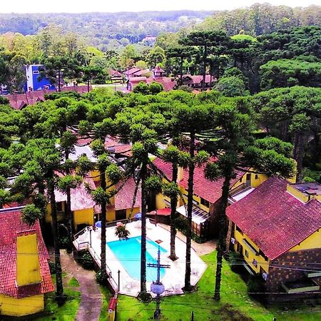 Estalagem Vila Suzana - Quadra De Beach Tennis Indoor Канела Экстерьер фото