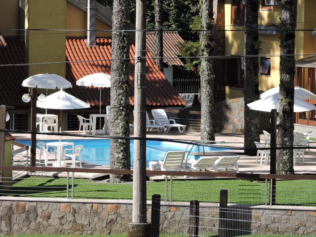 Estalagem Vila Suzana - Quadra De Beach Tennis Indoor Канела Экстерьер фото
