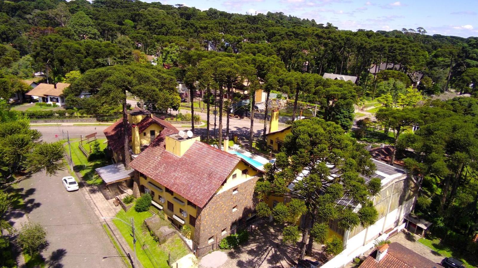 Estalagem Vila Suzana - Quadra De Beach Tennis Indoor Канела Экстерьер фото