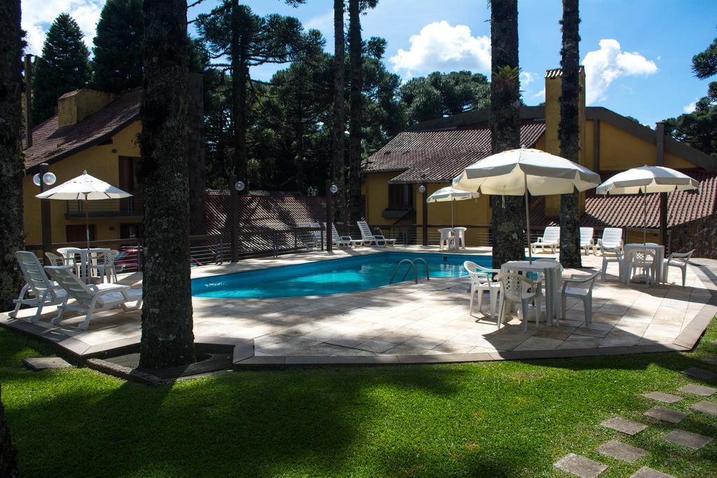 Estalagem Vila Suzana - Quadra De Beach Tennis Indoor Канела Экстерьер фото